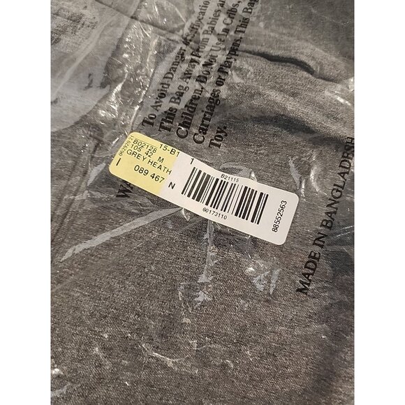 Size 42 MENS Adjustable waist band expandable Dress Pants gray long flat front - Picture 9 of 9